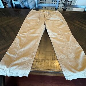 Banana Republic Khaki Button-Fly Trousers